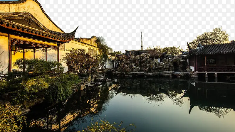 中国苏州园林风景PNG图片素材下载_图片编号qvgzomwy-免抠素材网