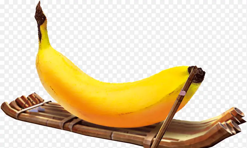 香蕉划小船