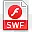 swf动画文件格式图标