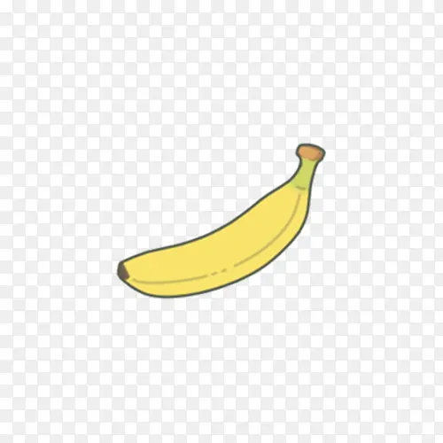 卡通手绘香蕉png素材