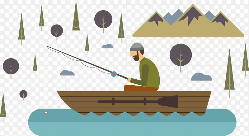 钓鱼和冒险