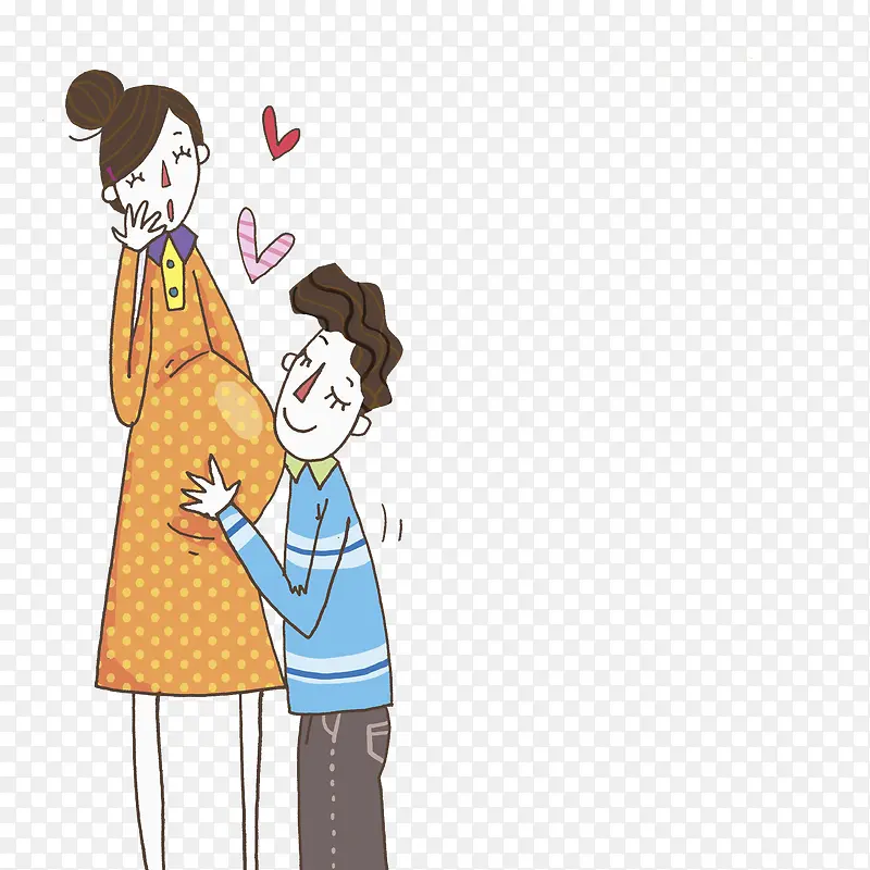 孕妇夫妻
