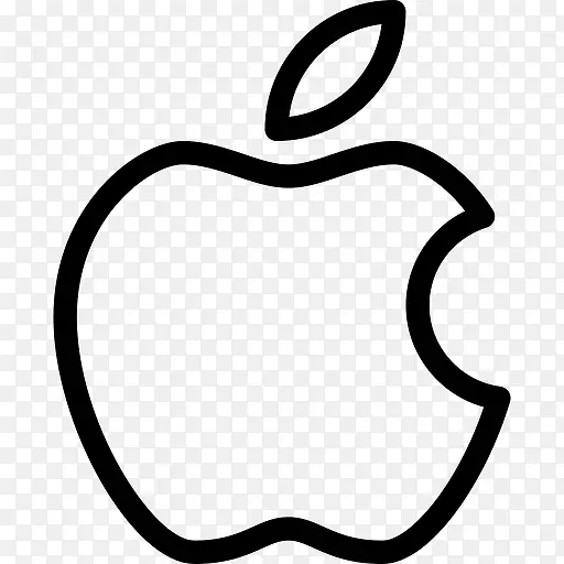 苹果iPhone线图标标志移动