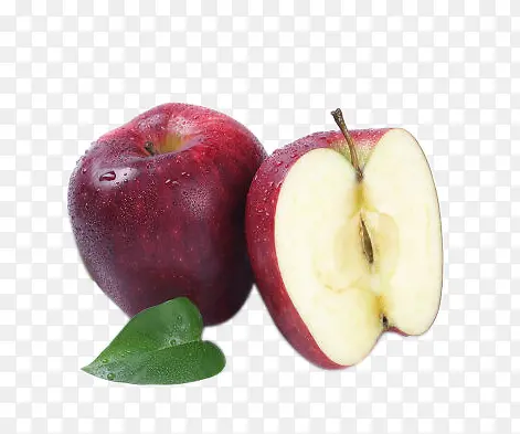 两个花牛苹果