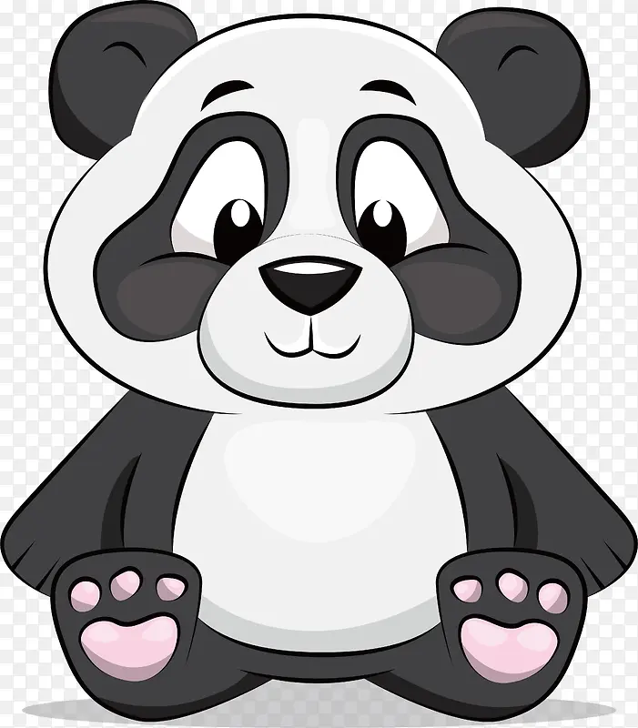 卡通可爱熊猫PNG