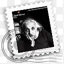 爱因斯坦认为不同的邮票