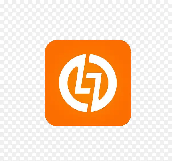 橙色互联网logo