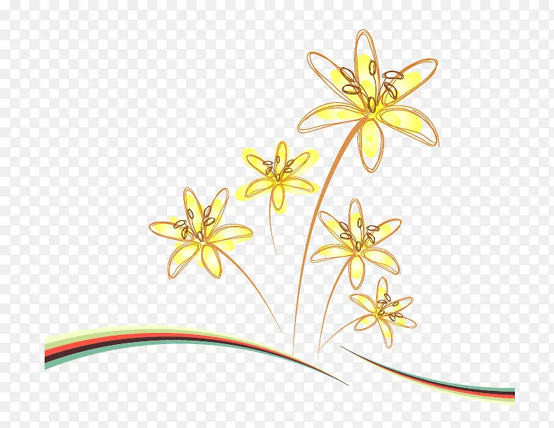 手绘花纹古典花纹底纹