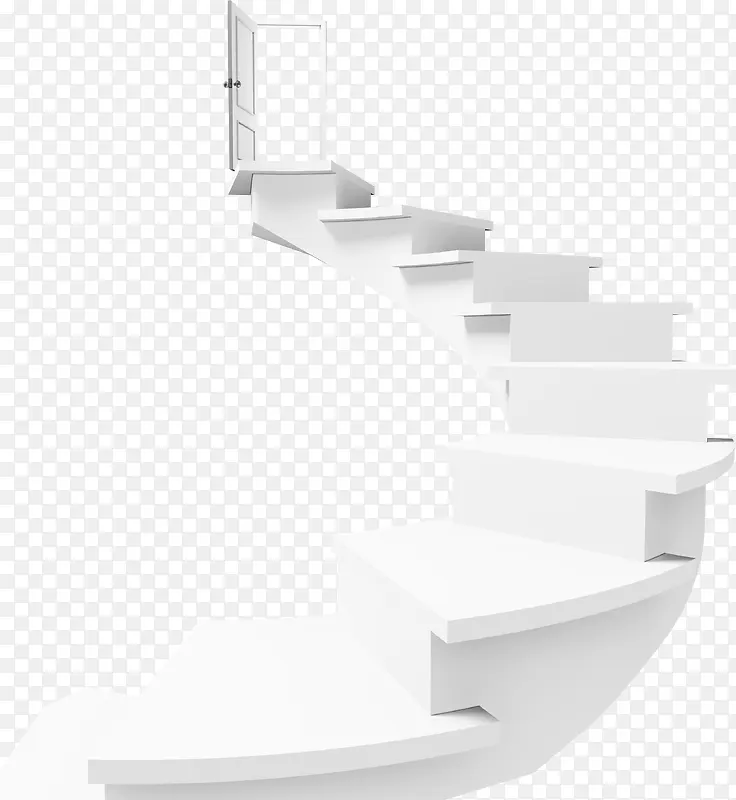 旋转创意楼梯建筑物