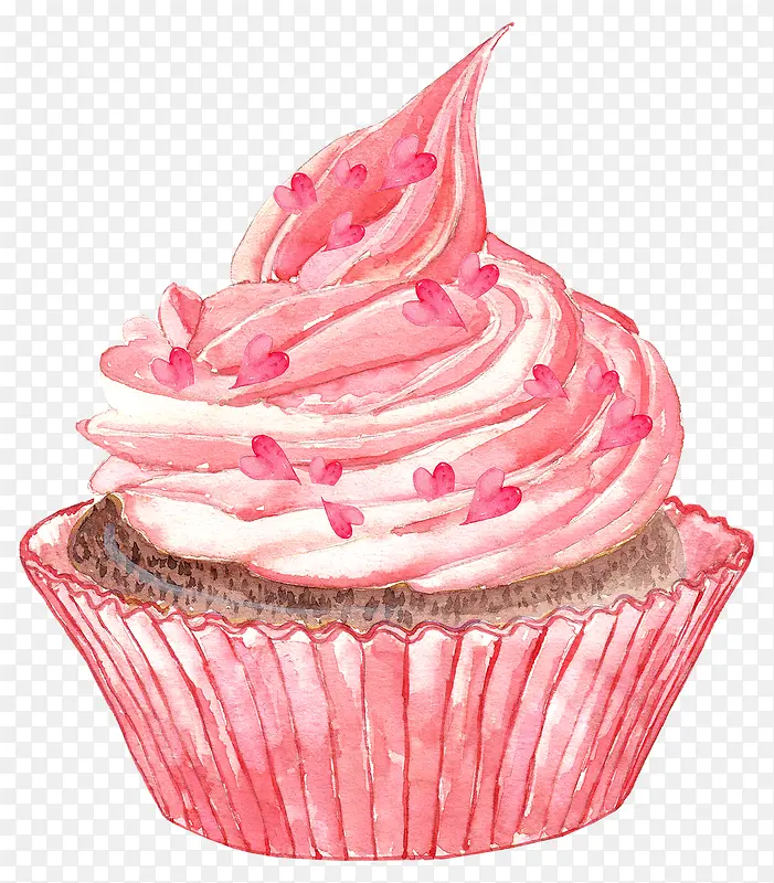 粉色奶油蛋糕