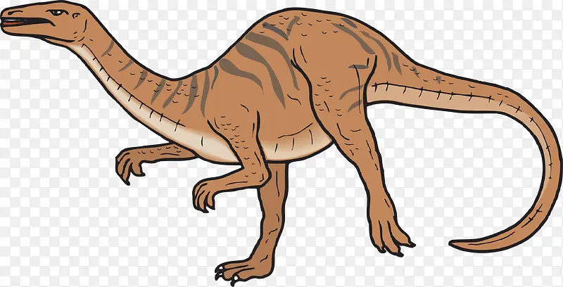 褐色恐龙