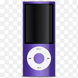 紫色的苹果iPod Nano 克