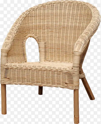 竹编椅