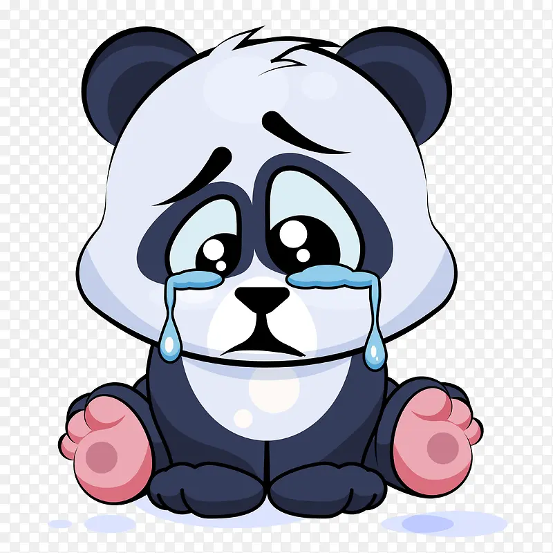 哭泣的熊猫