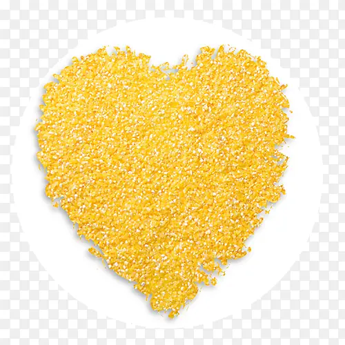 心形玉米碴子粗粮食品小玉米糁