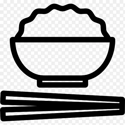 碗和筷子Rice 图标