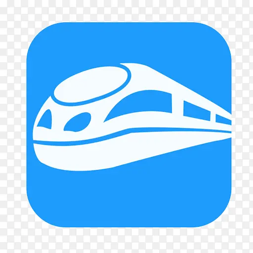 蓝色智行火车票logo
