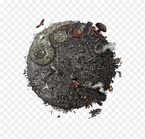 黑色地球