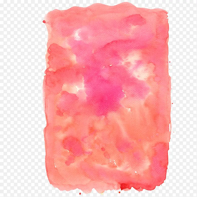 粉色系水粉笔触