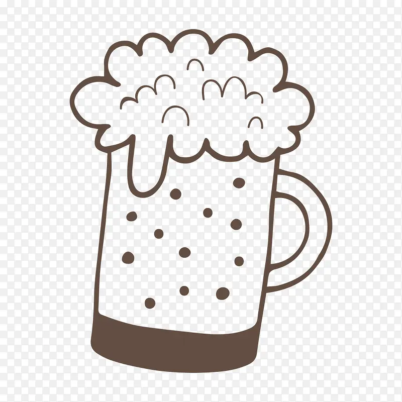 手绘卡通水杯