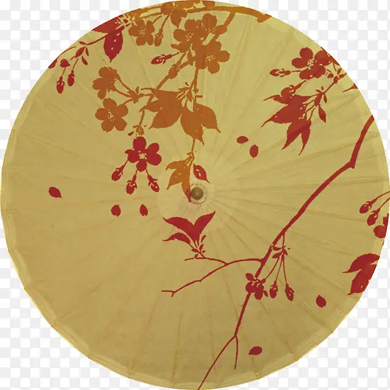 中国风印花油纸伞