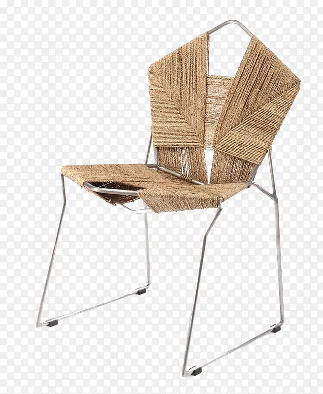 棉麻缠绕椅子