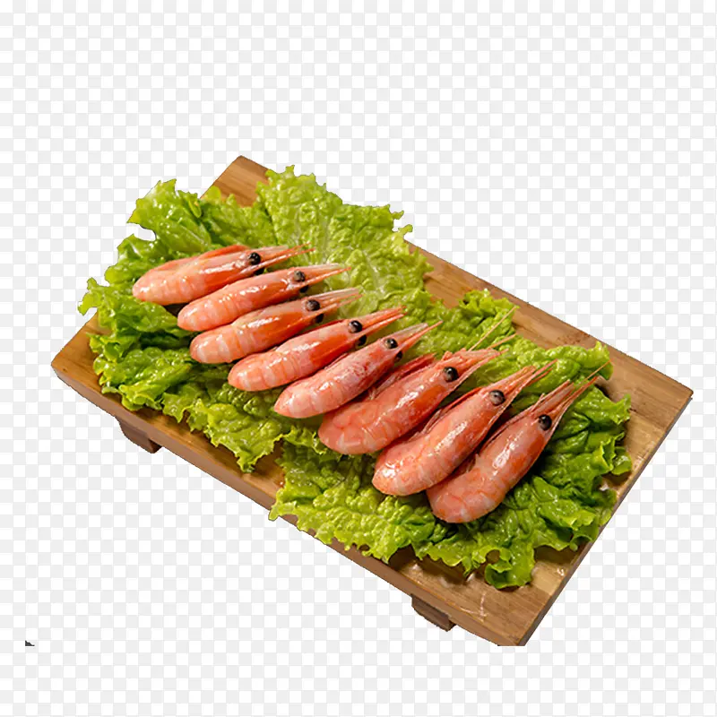 产品实物原料冰虾