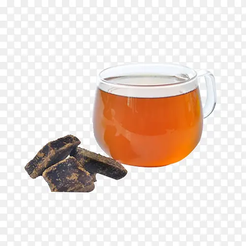 姜块透明姜母茶