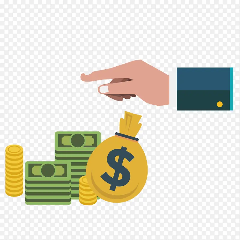 矢量图案素材付款支付现金