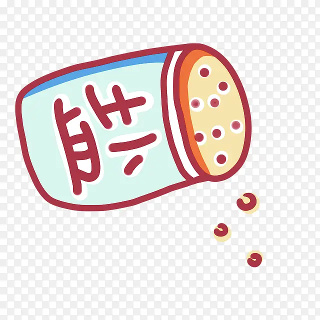 盐调味料调料瓶卡通手绘PNG图片素材下载_图片编号ylwlgdpq-免抠素材网