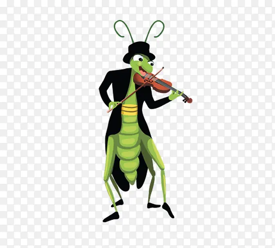 拉小提琴的蚂蚁