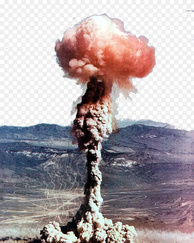 核爆炸瞬间图片