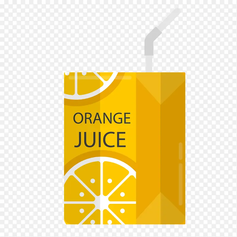 橙汁果汁饮品包装设计