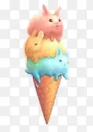 搞笑冰淇淋
