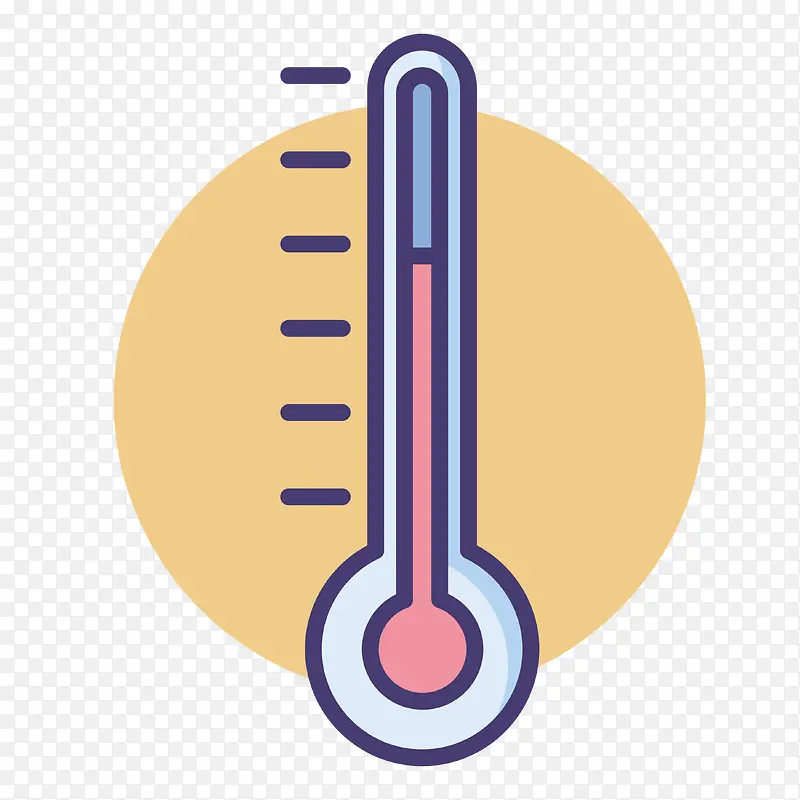 温度计矢量素材图案