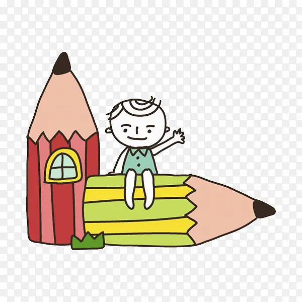 铅笔房屋