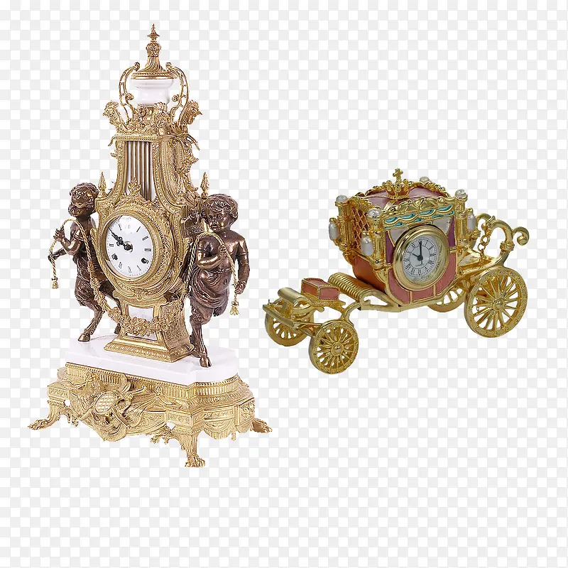 欧式复古风格的落地钟钟表