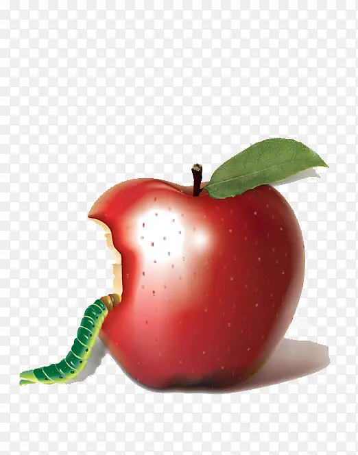 被咬一口的苹果