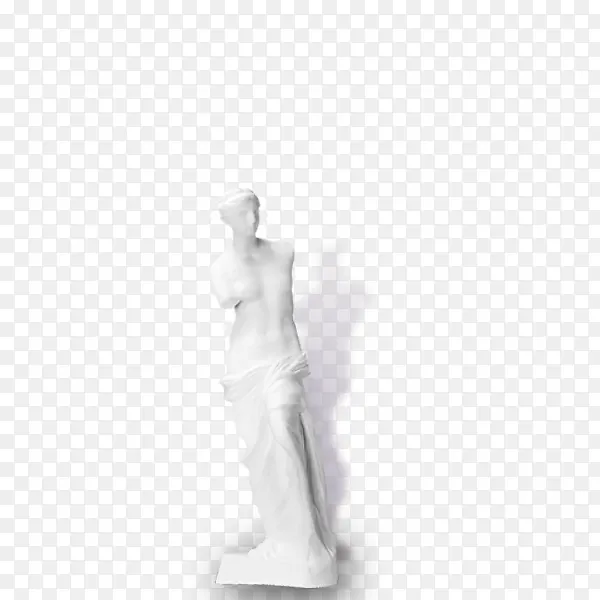 白色的人物雕像素材