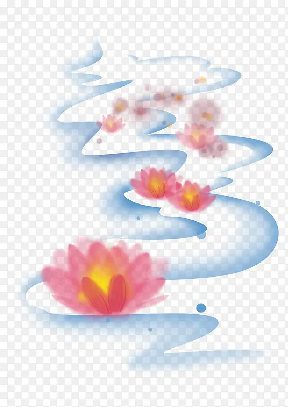 中国风手绘水墨风景山水徽派建筑 19