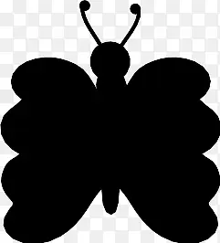 对称的蝴蝶Butterfly-icons