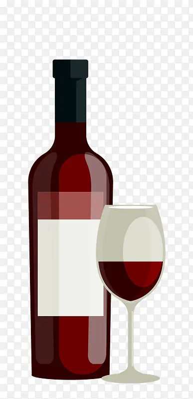 卡通酒瓶图标