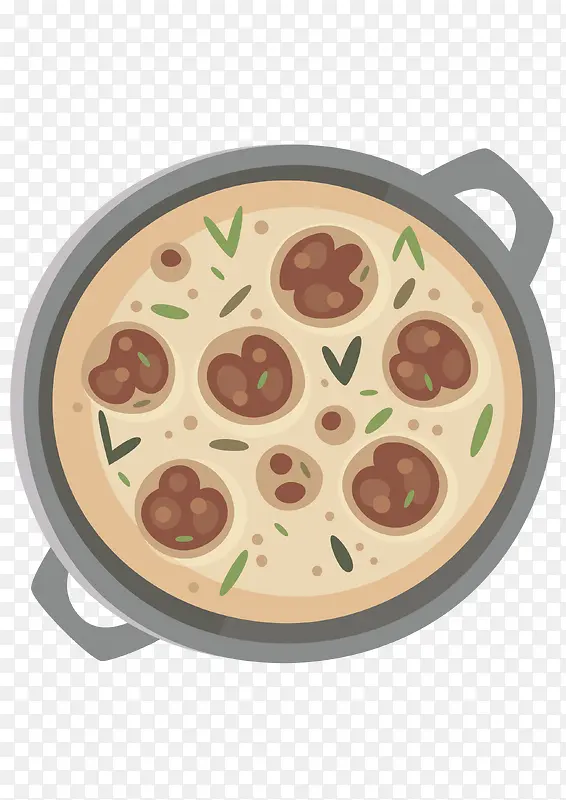矢量卡通手绘美食