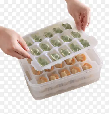 水饺盒冰箱防串味保鲜盒