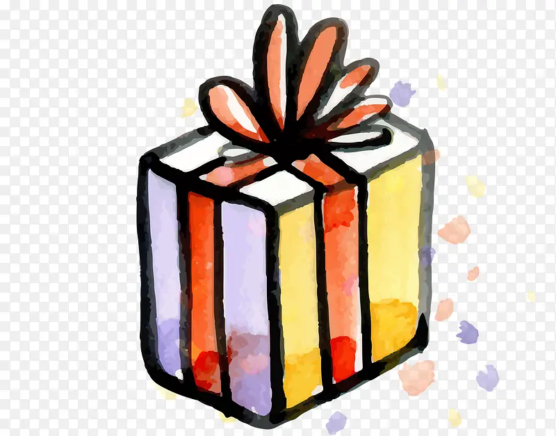 手绘生日庆祝元素