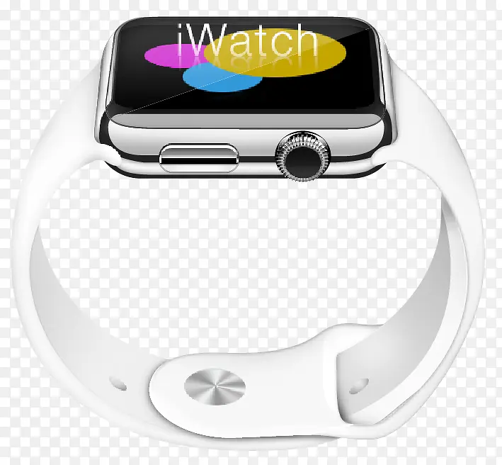 矢量手绘苹果手表apple watch