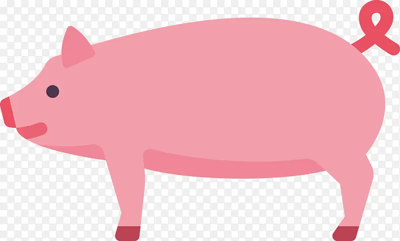 粉色可爱猪猪