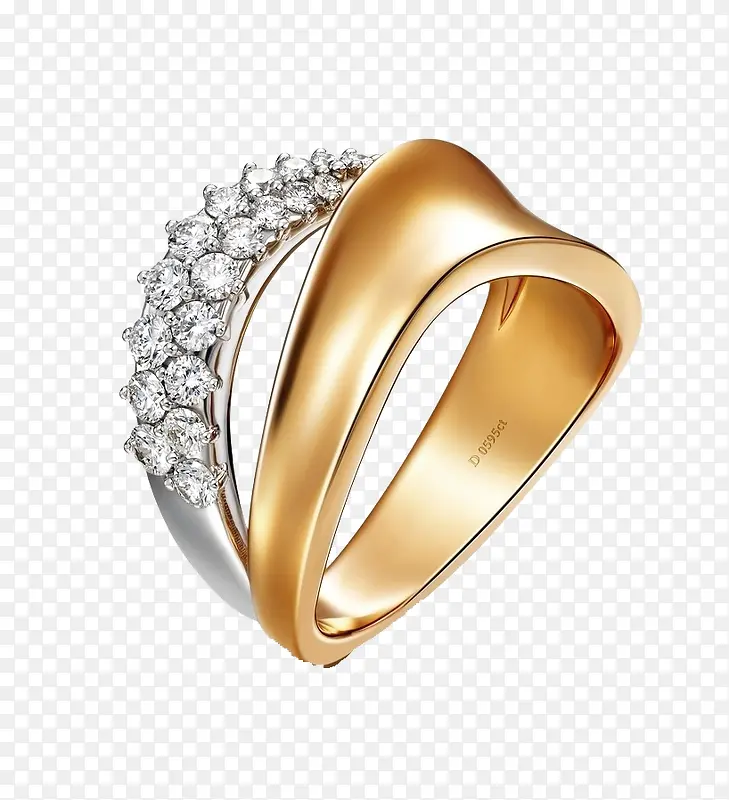 时尚精美钻石戒指