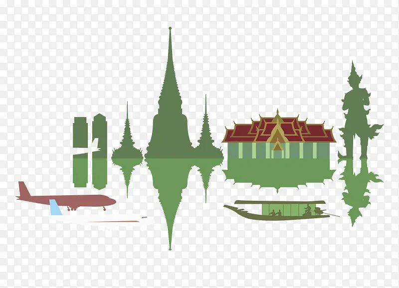 泰国标志性建筑大王宫