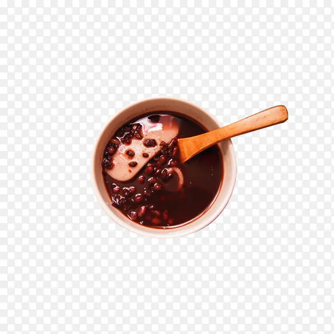 红豆紫米年糕汤
